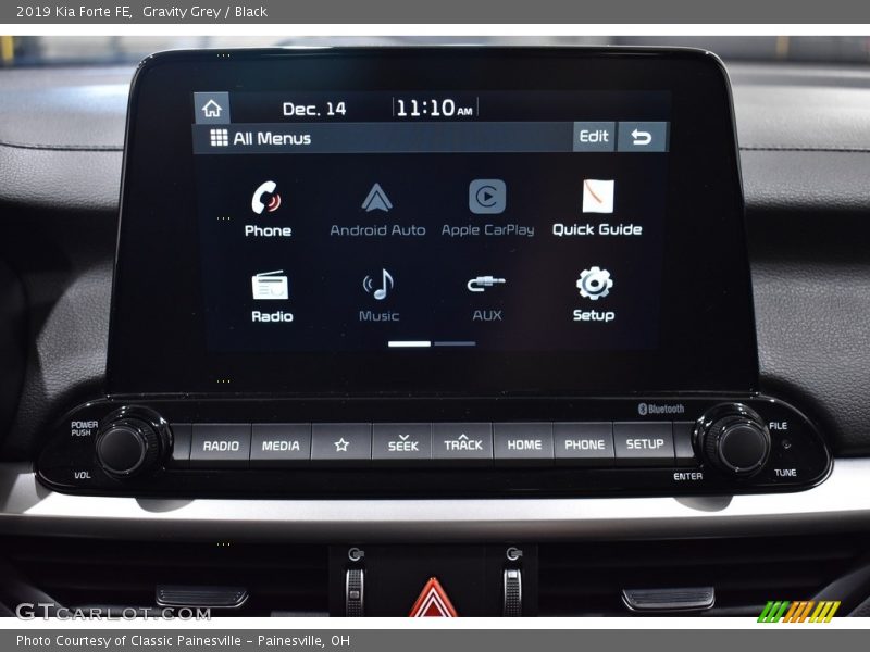 Gravity Grey / Black 2019 Kia Forte FE