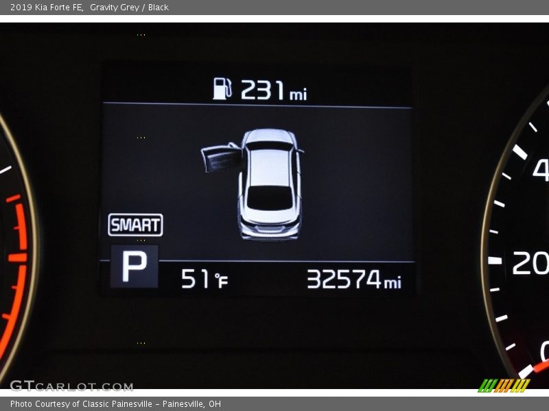 Gravity Grey / Black 2019 Kia Forte FE