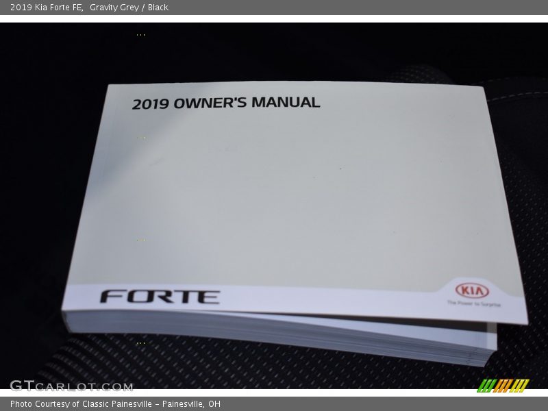 Gravity Grey / Black 2019 Kia Forte FE