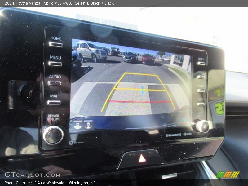 Celestial Black / Black 2021 Toyota Venza Hybrid XLE AWD