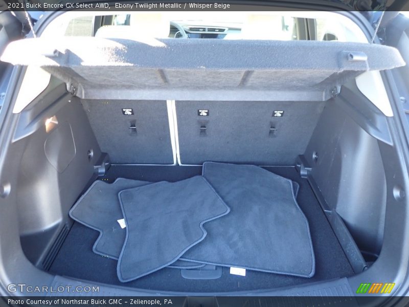 Ebony Twilight Metallic / Whisper Beige 2021 Buick Encore GX Select AWD