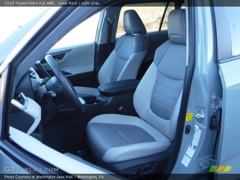 Lunar Rock / Light Gray 2019 Toyota RAV4 XLE AWD