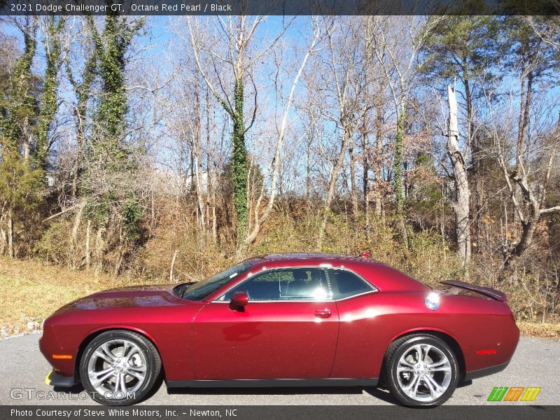 Octane Red Pearl / Black 2021 Dodge Challenger GT