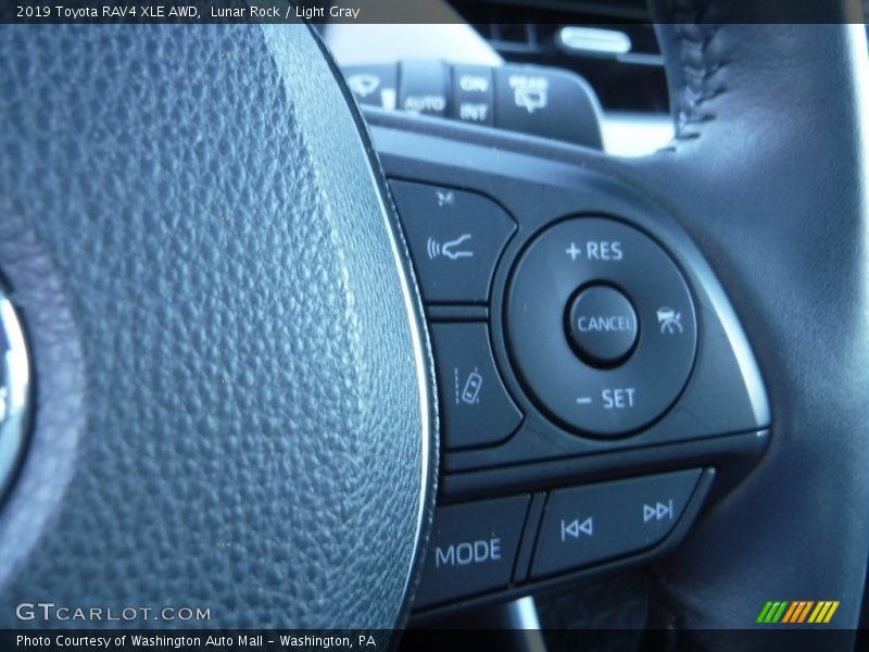 Lunar Rock / Light Gray 2019 Toyota RAV4 XLE AWD