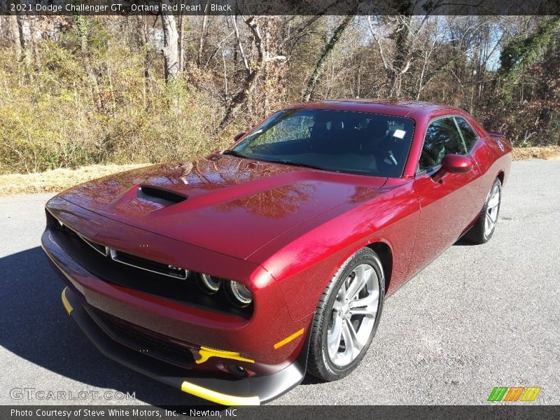 Octane Red Pearl / Black 2021 Dodge Challenger GT