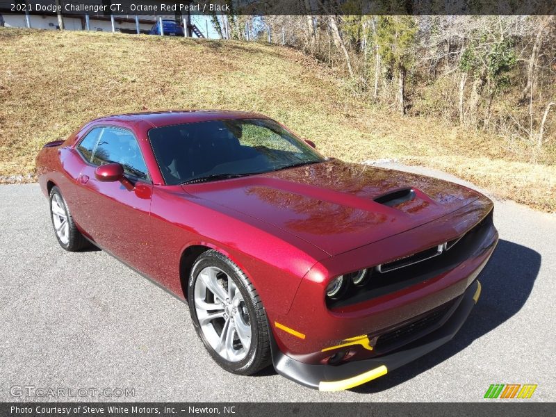 Octane Red Pearl / Black 2021 Dodge Challenger GT