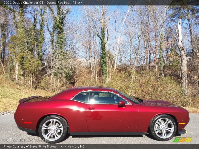 Octane Red Pearl / Black 2021 Dodge Challenger GT
