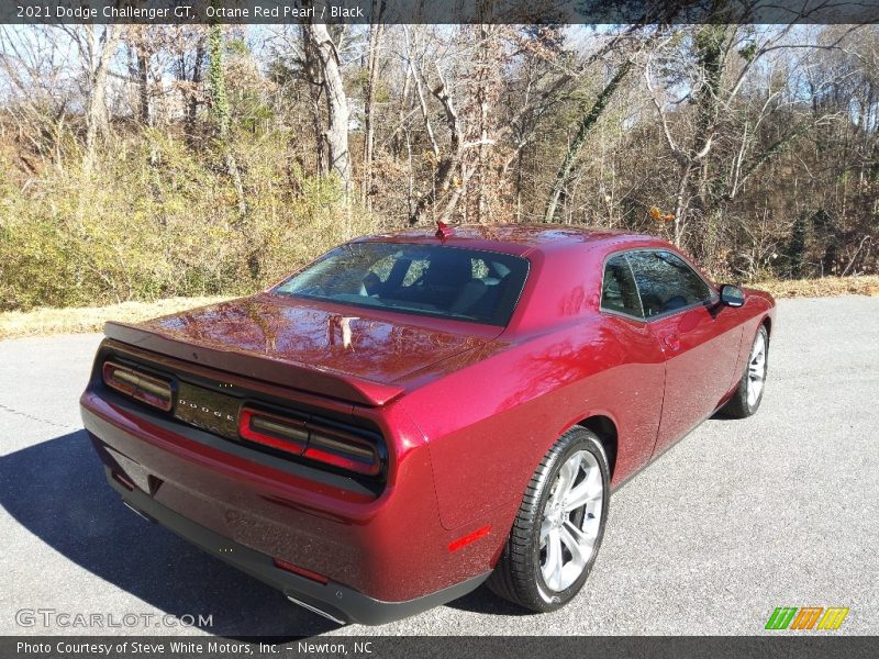 Octane Red Pearl / Black 2021 Dodge Challenger GT