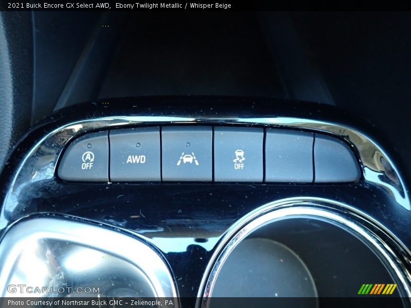 Ebony Twilight Metallic / Whisper Beige 2021 Buick Encore GX Select AWD