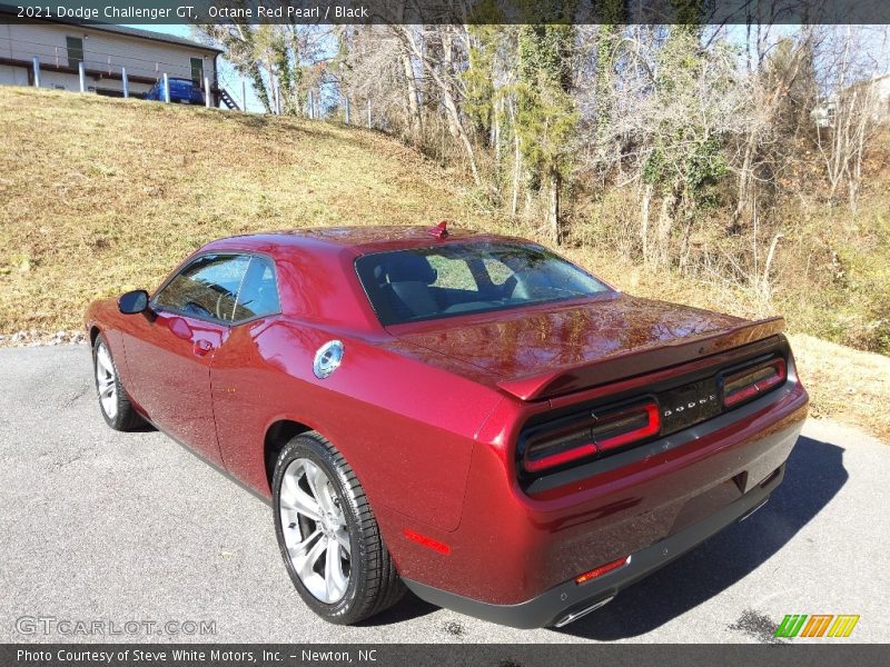 Octane Red Pearl / Black 2021 Dodge Challenger GT