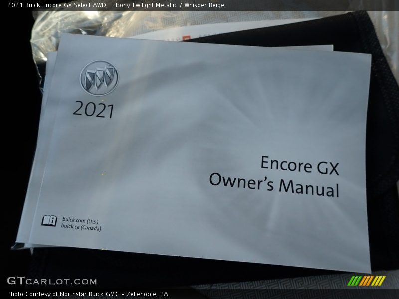 Ebony Twilight Metallic / Whisper Beige 2021 Buick Encore GX Select AWD