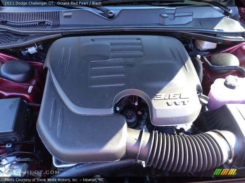 Octane Red Pearl / Black 2021 Dodge Challenger GT