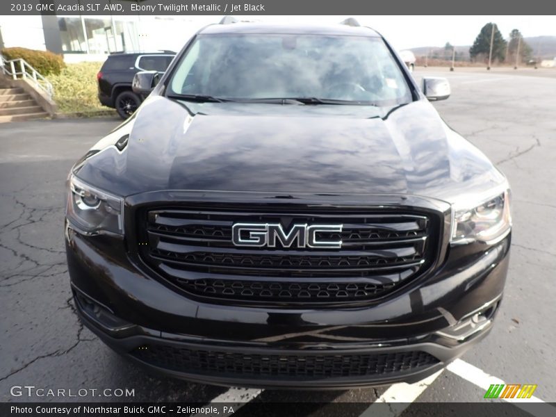 Ebony Twilight Metallic / Jet Black 2019 GMC Acadia SLT AWD