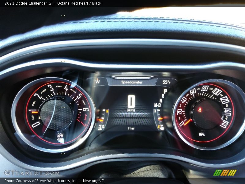 Octane Red Pearl / Black 2021 Dodge Challenger GT