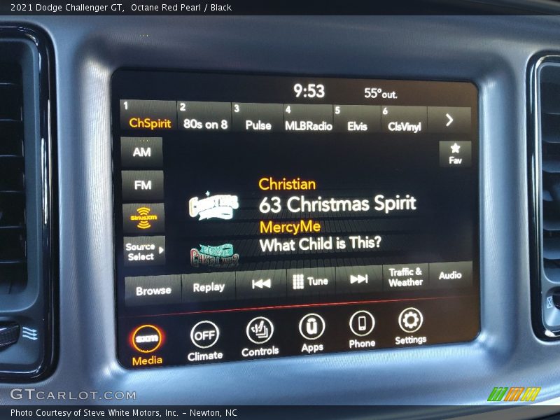 Octane Red Pearl / Black 2021 Dodge Challenger GT