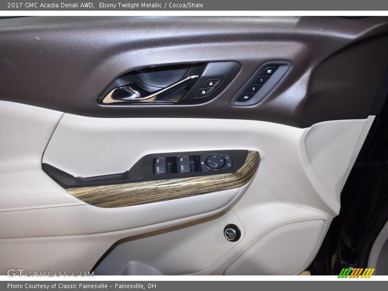 Ebony Twilight Metallic / Cocoa/Shale 2017 GMC Acadia Denali AWD