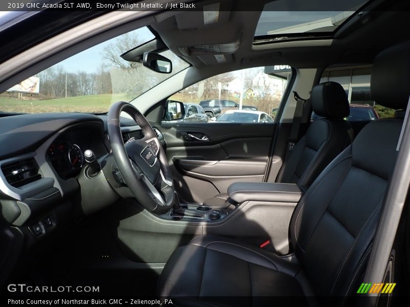 Ebony Twilight Metallic / Jet Black 2019 GMC Acadia SLT AWD