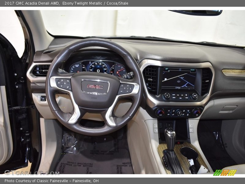Ebony Twilight Metallic / Cocoa/Shale 2017 GMC Acadia Denali AWD