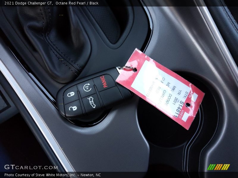 Octane Red Pearl / Black 2021 Dodge Challenger GT