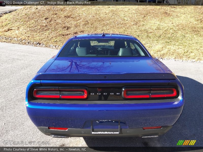 Indigo Blue / Black/Ruby Red 2021 Dodge Challenger GT