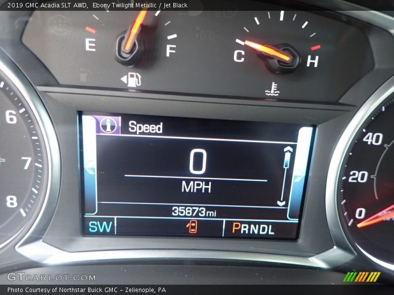 Ebony Twilight Metallic / Jet Black 2019 GMC Acadia SLT AWD