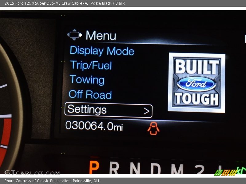 Agate Black / Black 2019 Ford F250 Super Duty XL Crew Cab 4x4