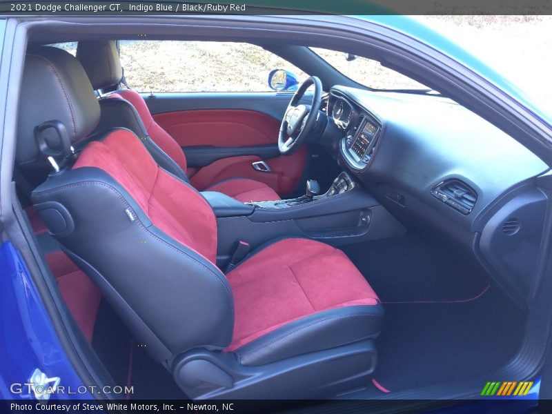 Front Seat of 2021 Challenger GT