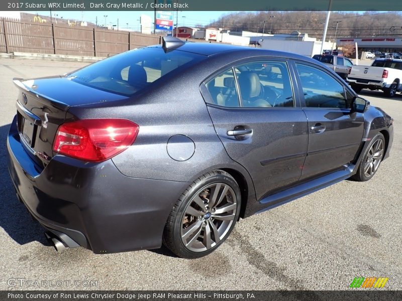 Dark Gray Metallic / Carbon Black 2017 Subaru WRX Limited