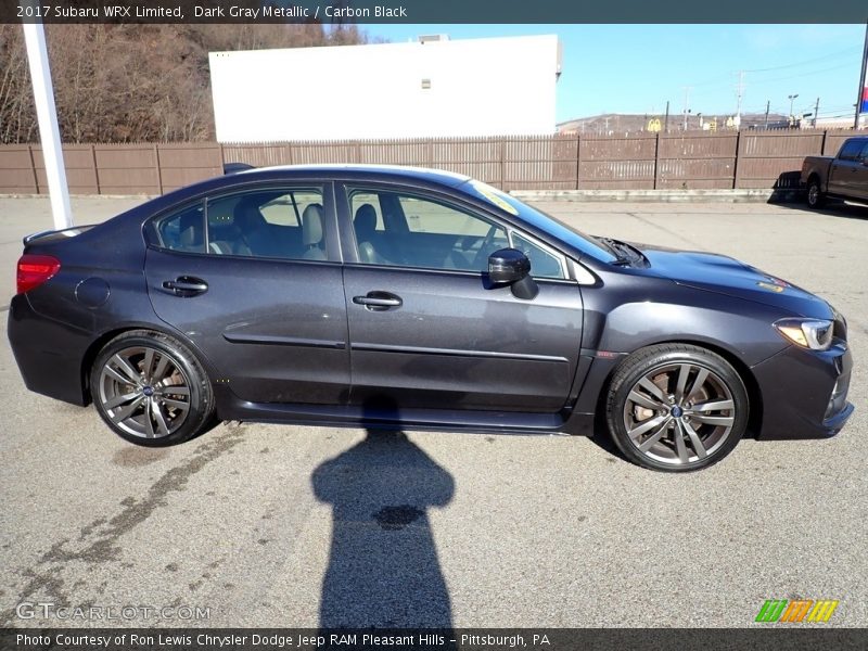 Dark Gray Metallic / Carbon Black 2017 Subaru WRX Limited