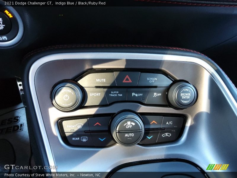 Indigo Blue / Black/Ruby Red 2021 Dodge Challenger GT