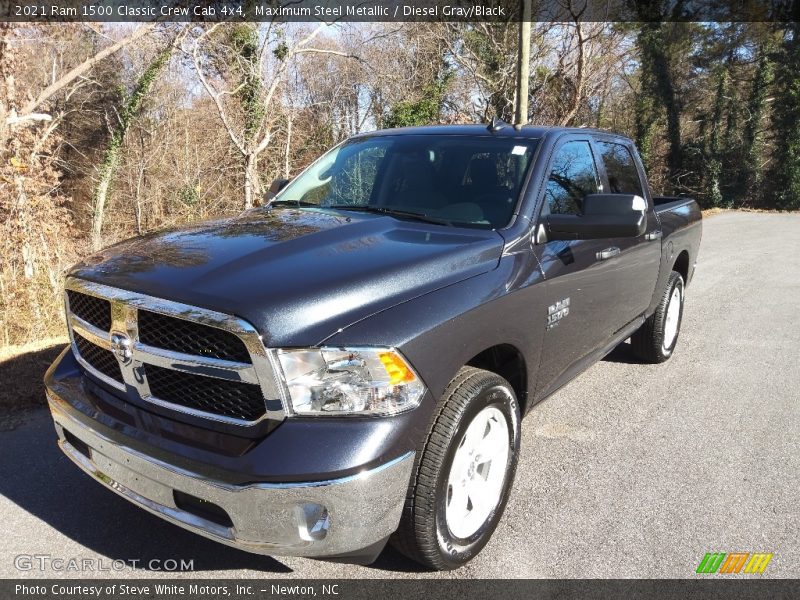 Maximum Steel Metallic / Diesel Gray/Black 2021 Ram 1500 Classic Crew Cab 4x4