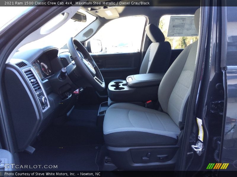 Maximum Steel Metallic / Diesel Gray/Black 2021 Ram 1500 Classic Crew Cab 4x4