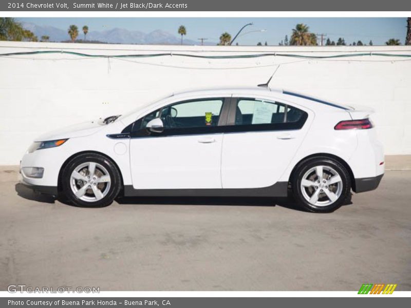 Summit White / Jet Black/Dark Accents 2014 Chevrolet Volt