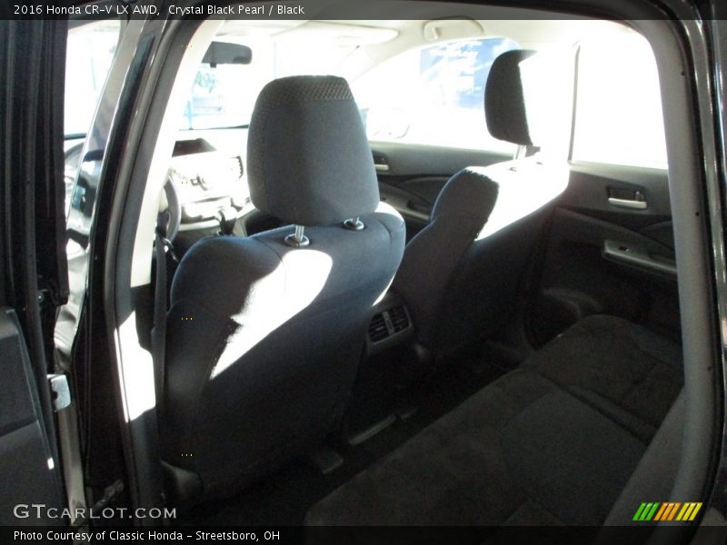 Crystal Black Pearl / Black 2016 Honda CR-V LX AWD