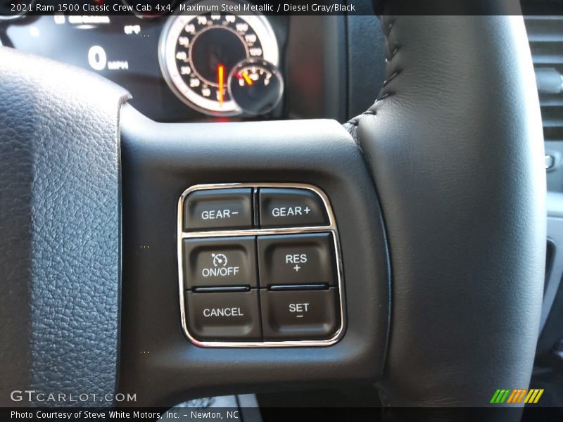 Maximum Steel Metallic / Diesel Gray/Black 2021 Ram 1500 Classic Crew Cab 4x4