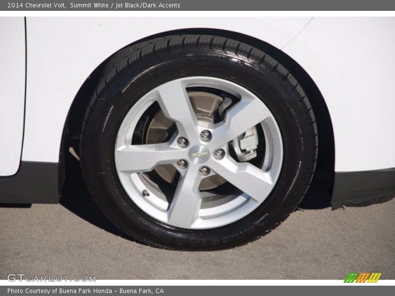 Summit White / Jet Black/Dark Accents 2014 Chevrolet Volt