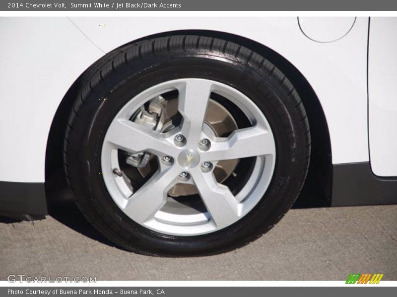 Summit White / Jet Black/Dark Accents 2014 Chevrolet Volt