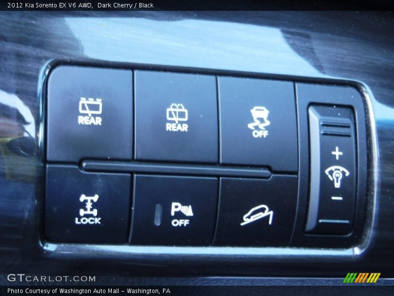Dark Cherry / Black 2012 Kia Sorento EX V6 AWD