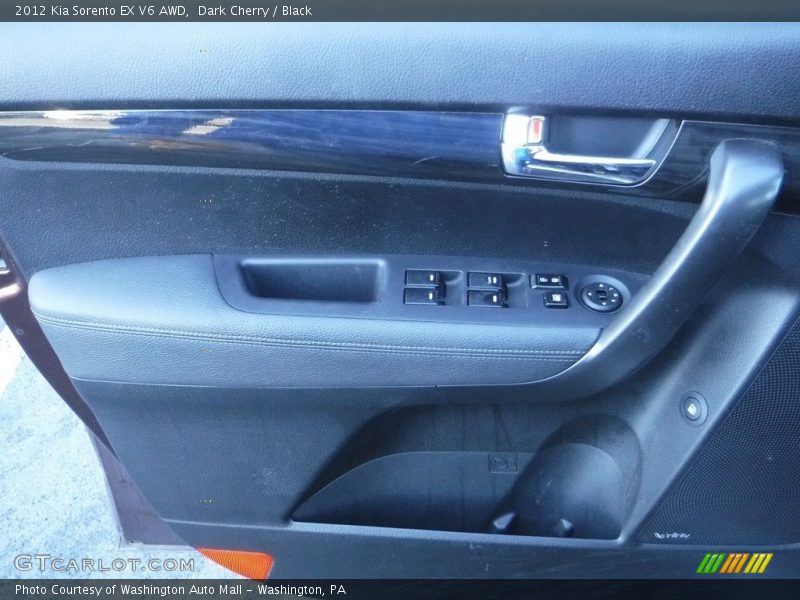 Dark Cherry / Black 2012 Kia Sorento EX V6 AWD
