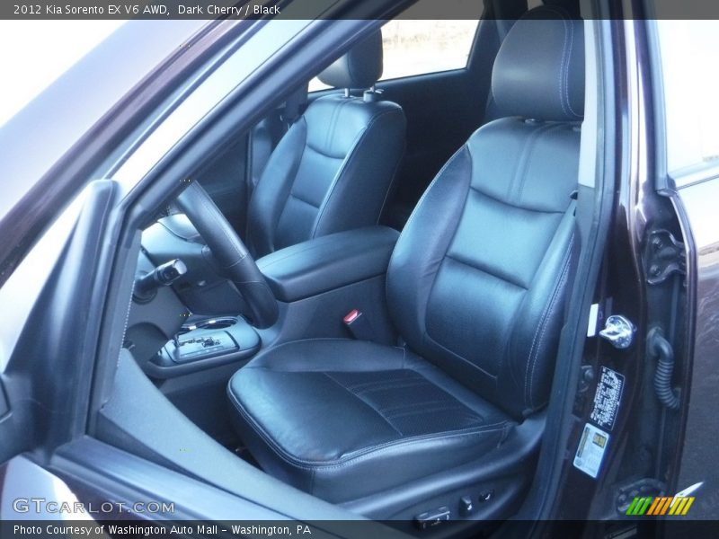 Dark Cherry / Black 2012 Kia Sorento EX V6 AWD