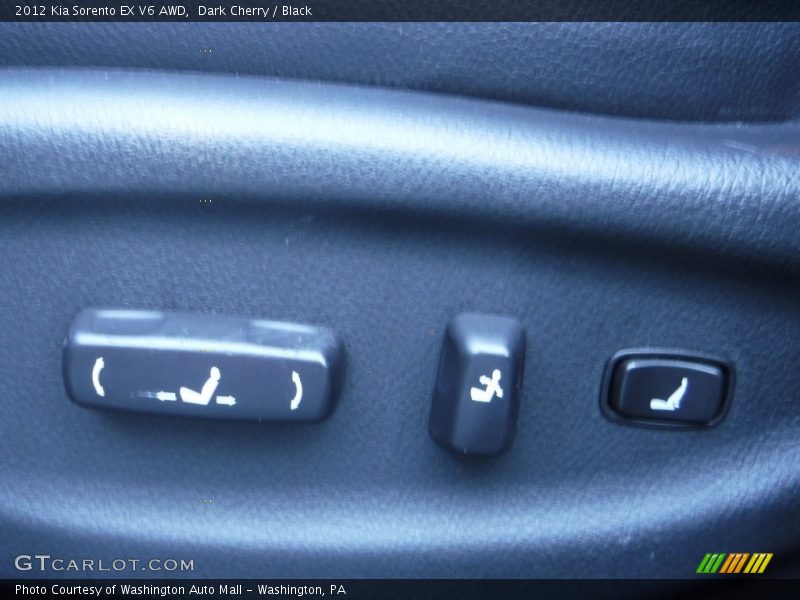 Dark Cherry / Black 2012 Kia Sorento EX V6 AWD