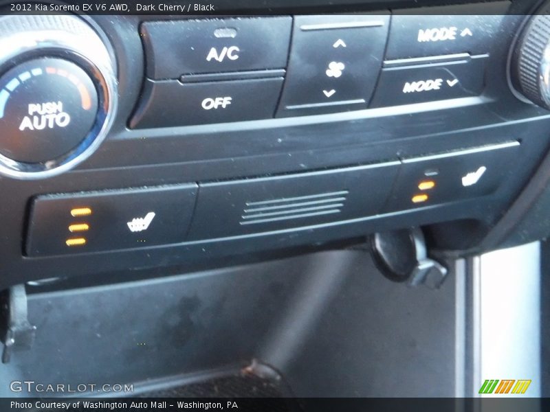 Dark Cherry / Black 2012 Kia Sorento EX V6 AWD