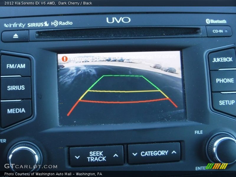 Dark Cherry / Black 2012 Kia Sorento EX V6 AWD