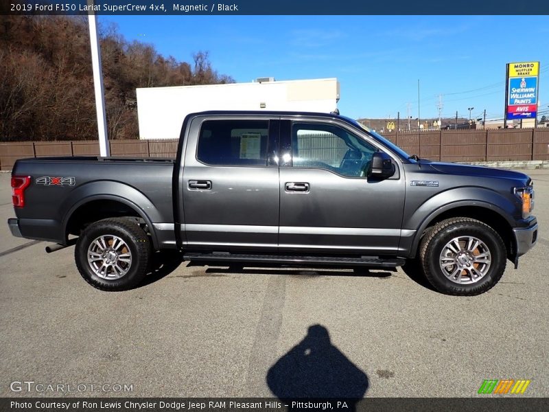 Magnetic / Black 2019 Ford F150 Lariat SuperCrew 4x4