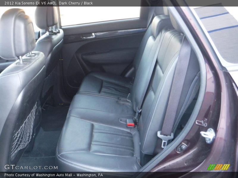Dark Cherry / Black 2012 Kia Sorento EX V6 AWD