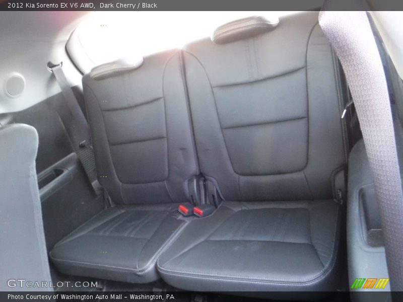 Dark Cherry / Black 2012 Kia Sorento EX V6 AWD