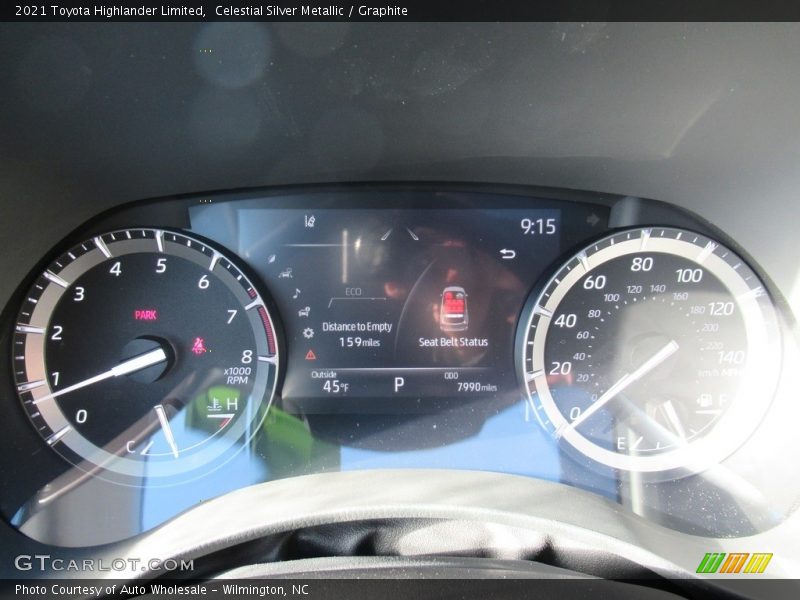 Celestial Silver Metallic / Graphite 2021 Toyota Highlander Limited