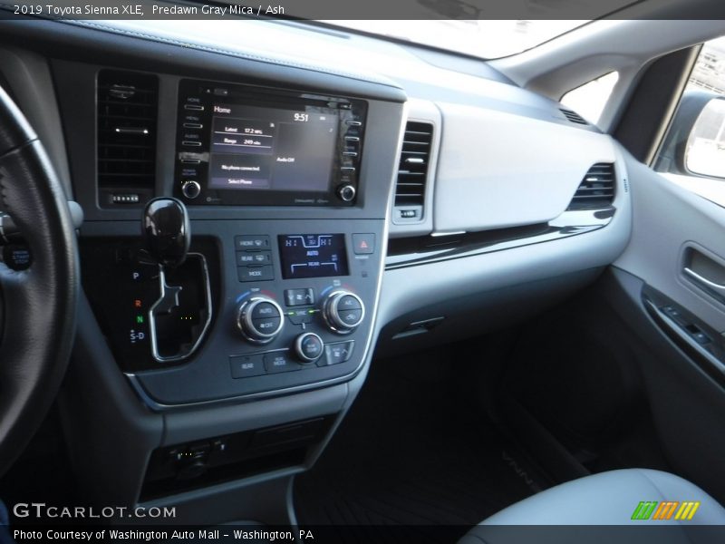 Predawn Gray Mica / Ash 2019 Toyota Sienna XLE