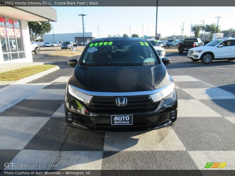 Crystal Black Pearl / Black 2022 Honda Odyssey EX-L