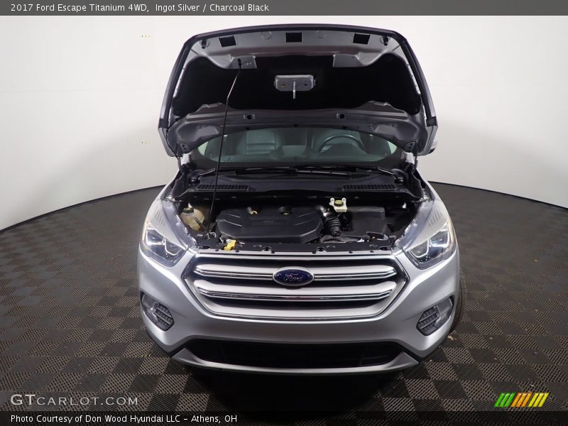 Ingot Silver / Charcoal Black 2017 Ford Escape Titanium 4WD